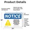 Signmission 18 in Height, 24 in Width, Vinyl Decal, Rectangle OS-2PACK-NS-D-1824-L-15962 - alternate 3